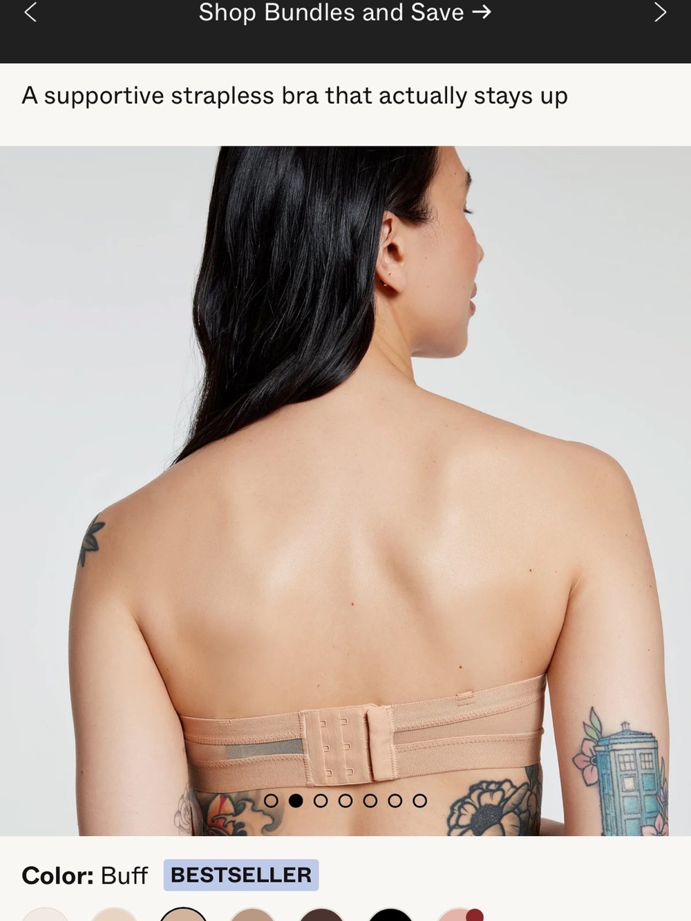 Pepper: MVP Multiway Strapless Bra - Picture 2 of 5